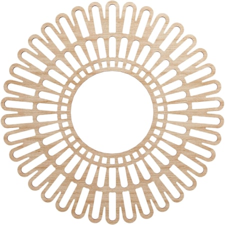 Ekena Millwork Cornelius Wood Fretwork Pierced Ceiling Medallion, Alder, 20"OD x 7 1/2"ID x 3/8"T CMWP20X0375CRAL
